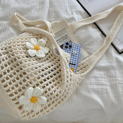 Women Knitted Shoulder Bag