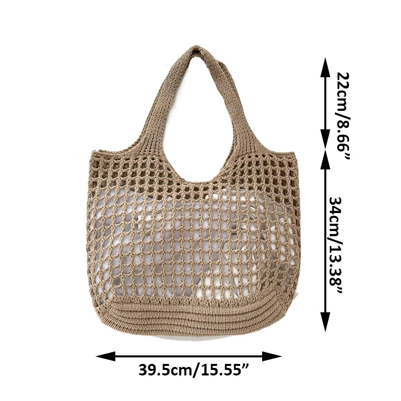 Women Knitted Shoulder Bag