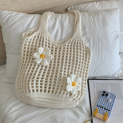 Women Knitted Shoulder Bag